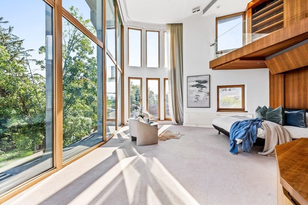 Bedroom, Interior, Recessed Lighting, Sun Room, Wooden Ceilings
