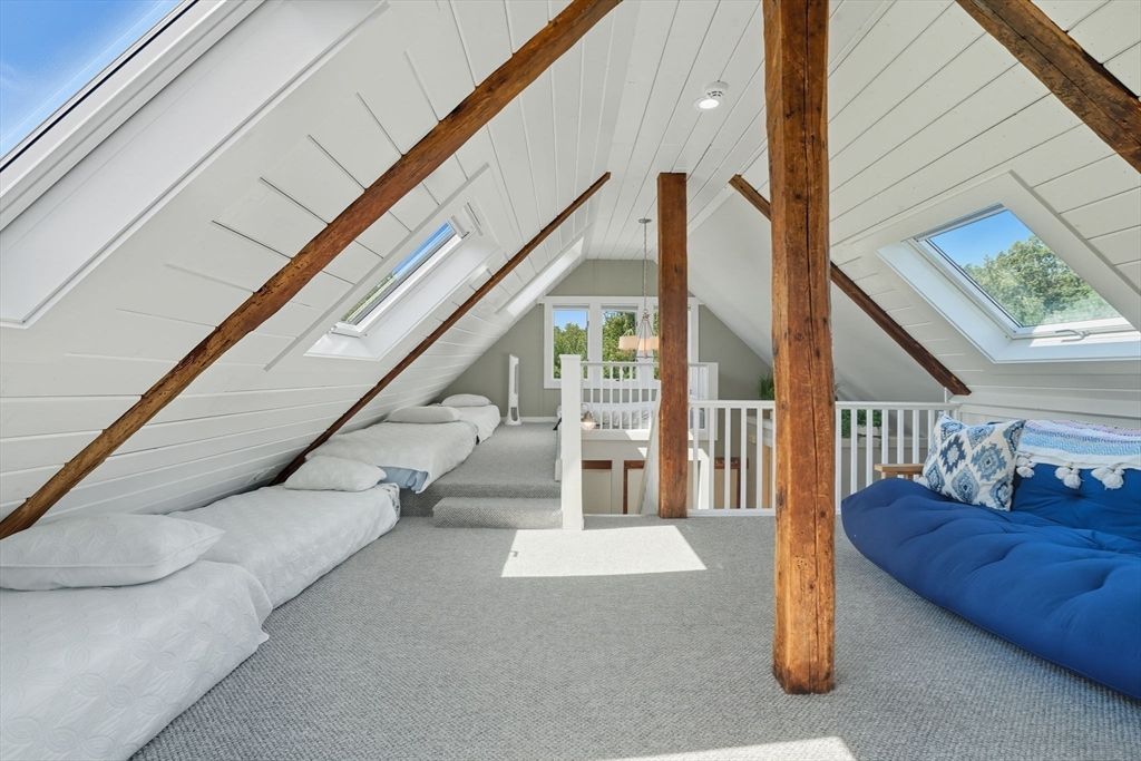 Interior, Recessed Lighting, Wooden Beams