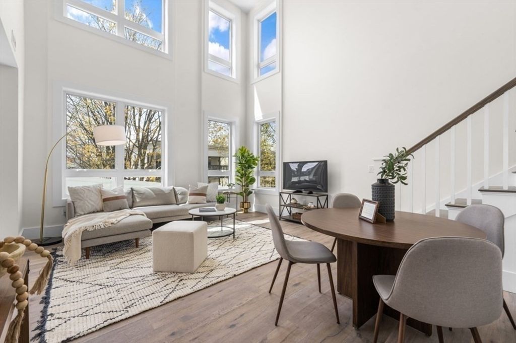 Dining room, Interior, Living room, Wood Texture Flooring