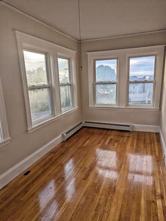 Empty room, Interior, Wood Texture Flooring