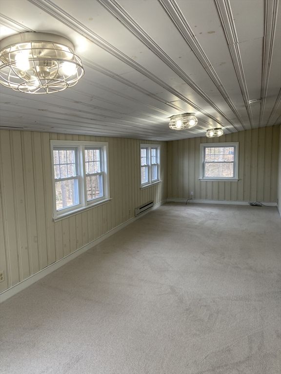 Chandelier, Empty room, Interior