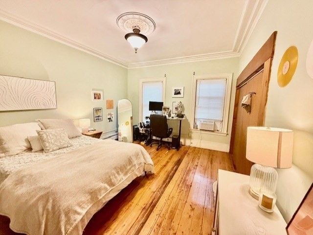 Bedroom, Home Office, Interior, Wood Texture Flooring