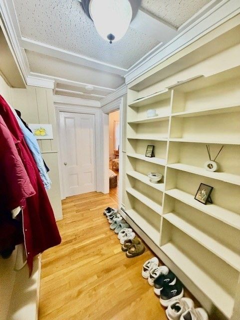 Interior, Walk-in Closets, Wood Texture Flooring