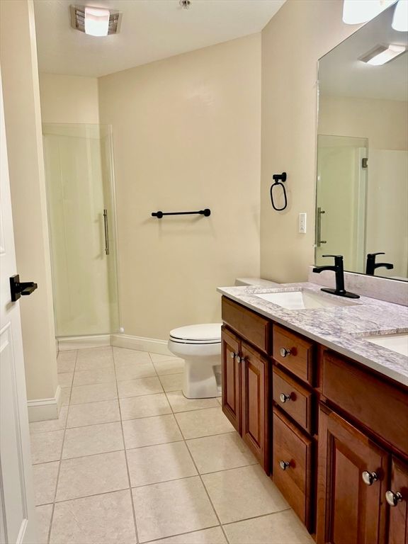 Bathroom, Dual Sink Vanities, Glass Shower, Interior