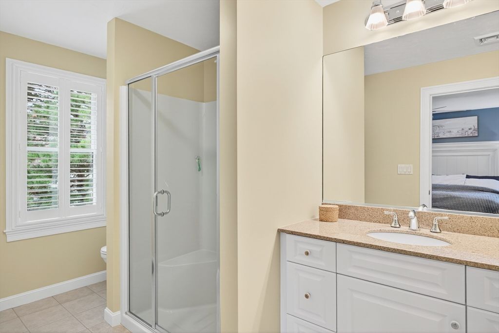 Bathroom, Bedroom, Glass Shower, Interior