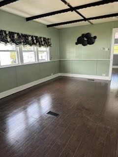 Empty room, Interior, Wood Texture Flooring