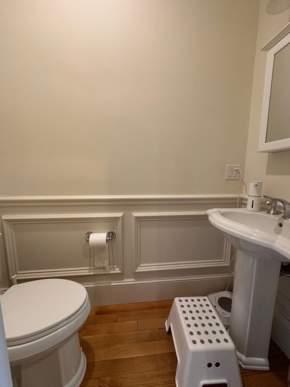 Bathroom, Interior, Wood Texture Flooring