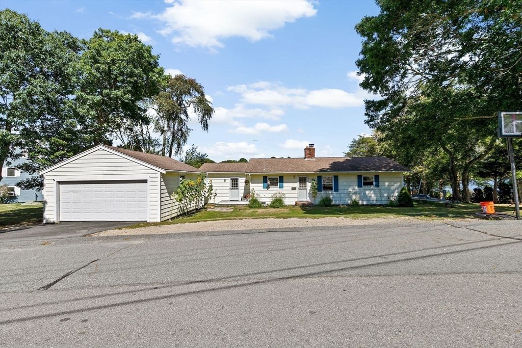 Detached Garage, Exterior, Facade, Ranch