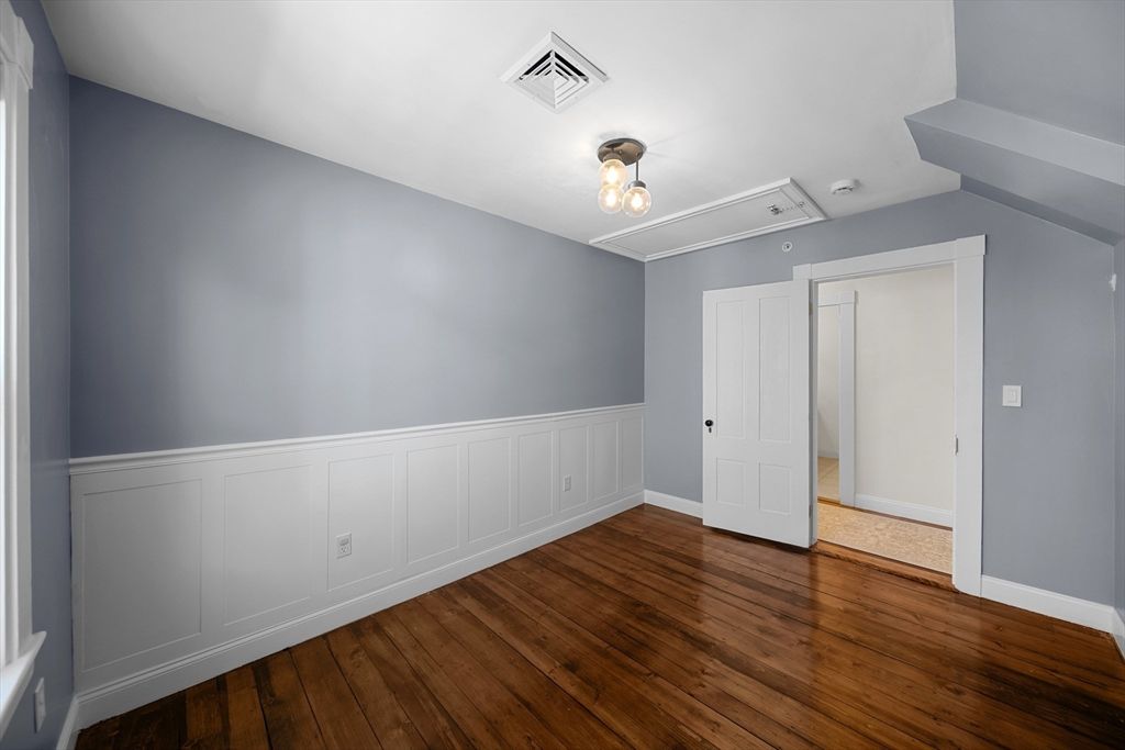 Empty room, Interior, Wood Texture Flooring