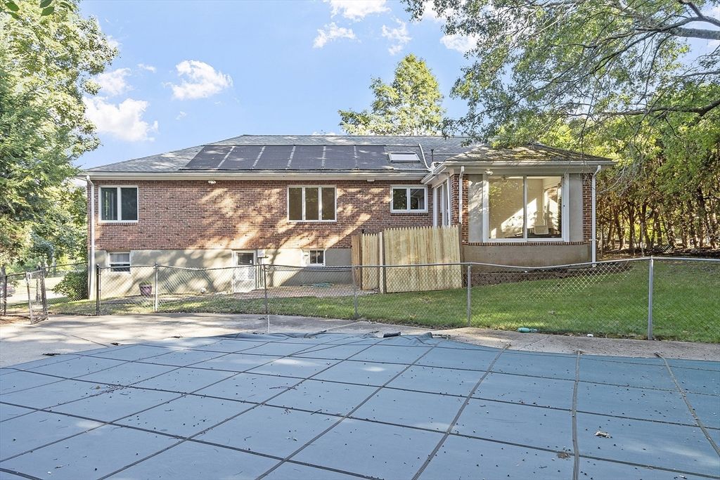 Exterior, Facade, Brick Facade, Solar Panels, Cape Cod