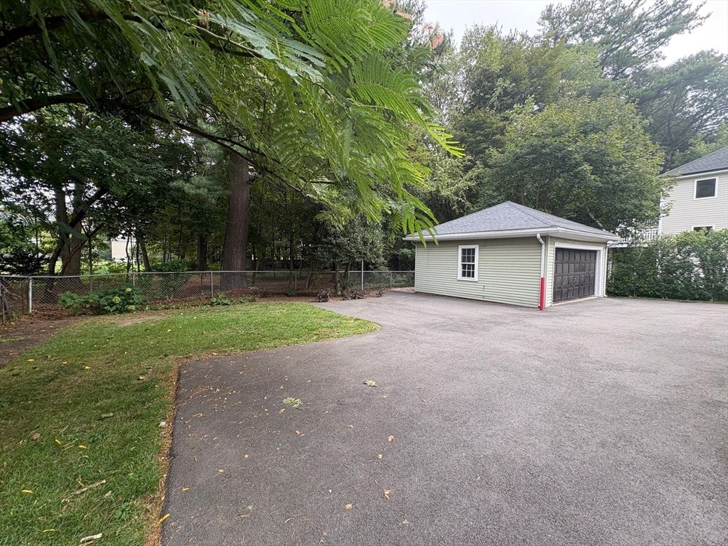 Backyard, Detached Garage, Exterior