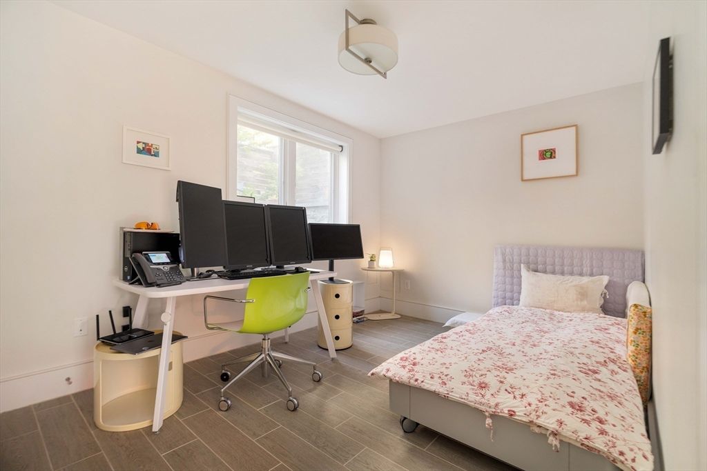 Bedroom, Home Office, Interior, Wood Texture Flooring