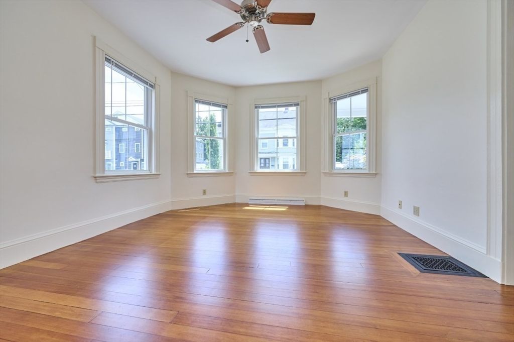 Empty room, Interior, Wood Texture Flooring