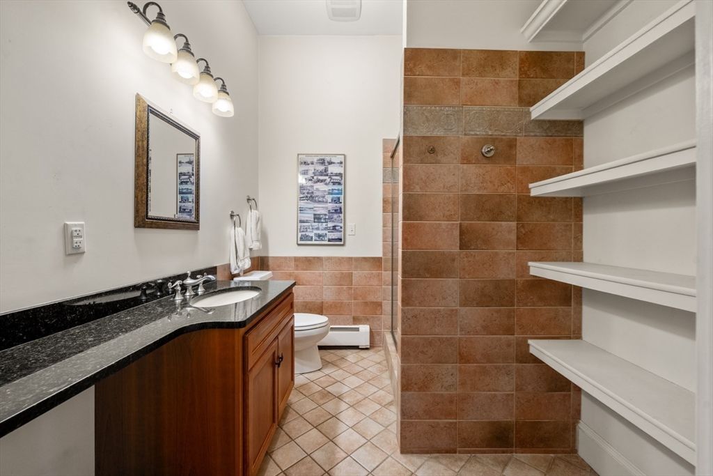 Bathroom, Interior, Stone Walls