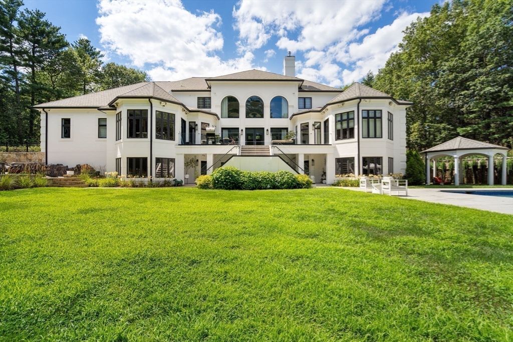 Backyard, Exterior, Facade, Pool, French Provincial