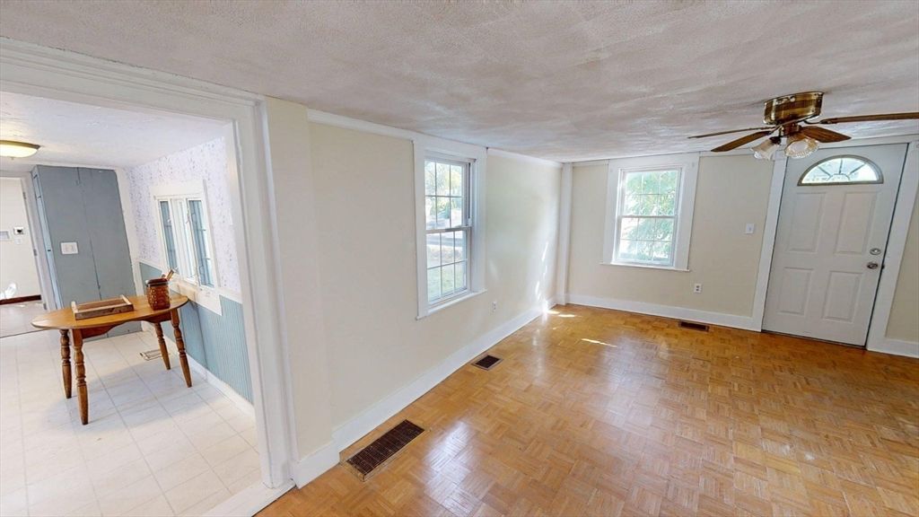Empty room, Interior, Wood Texture Flooring