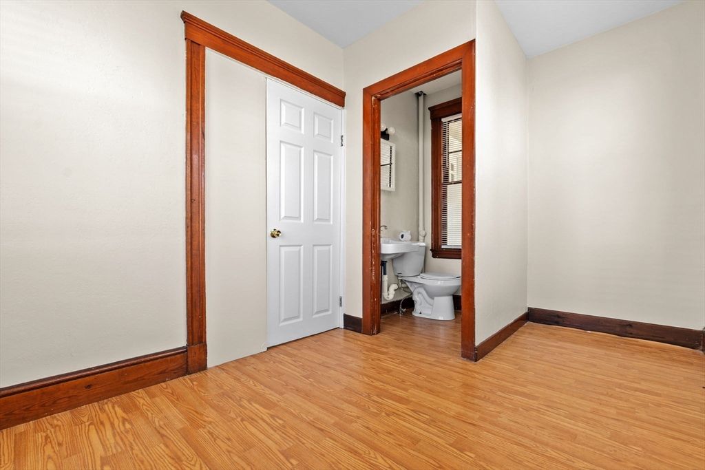 Bathroom, Empty room, Interior, Wood Texture Flooring