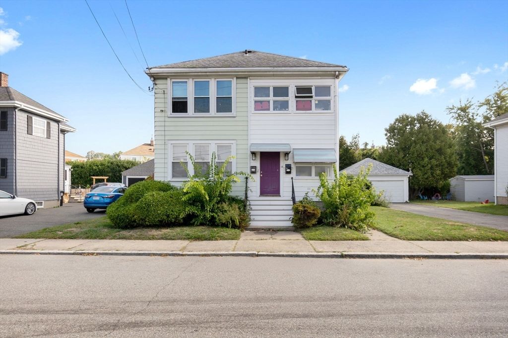 Detached Garage, Exterior, Facade, American Foursquare