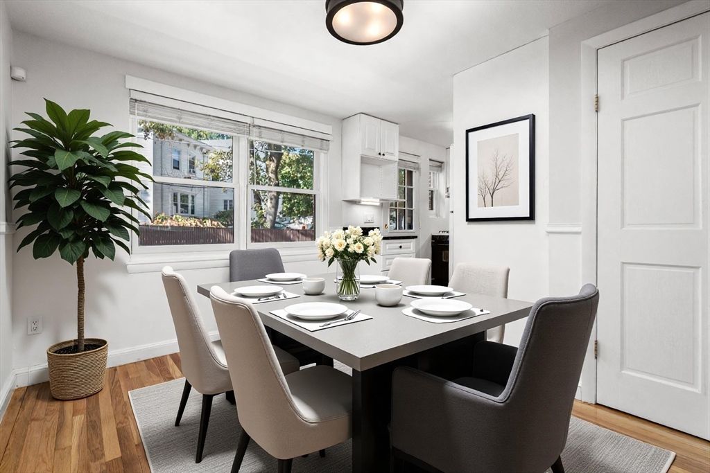 Dining room, Interior, Kitchen, Wood Texture Flooring