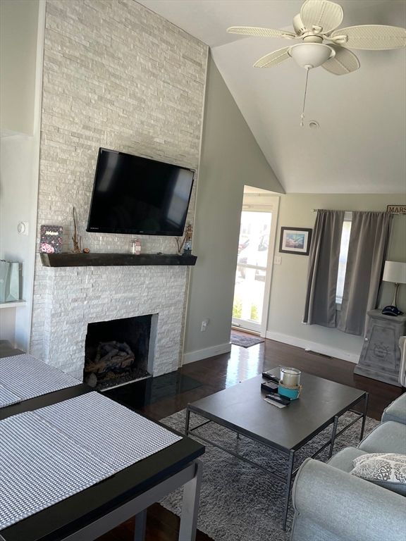 Fireplace, Interior, Living room, Wood Texture Flooring
