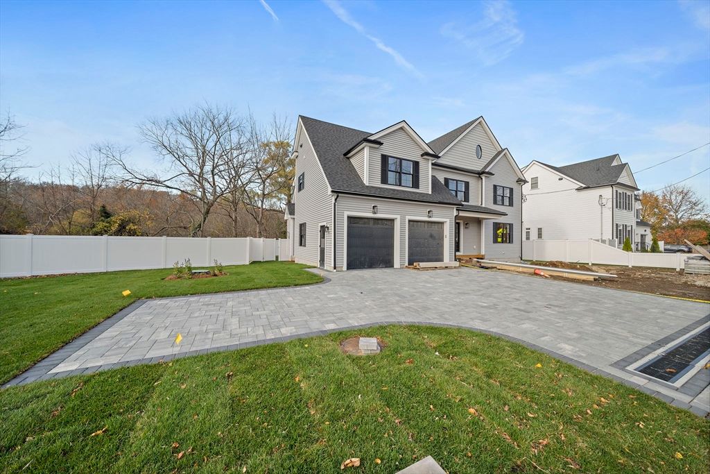 Attached, Backyard, Exterior, Facade, Farmhouse