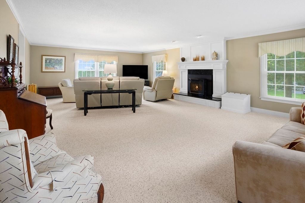 Fireplace, Interior, Living room, Piano