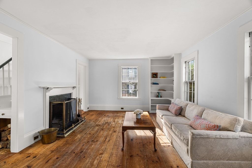 Fireplace, Interior, Living room, Wood Texture Flooring