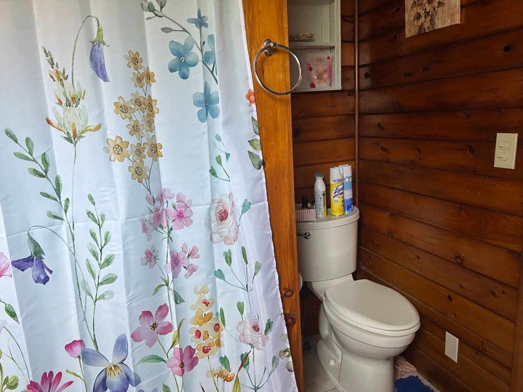 Bathroom, Interior, Wooden Walls