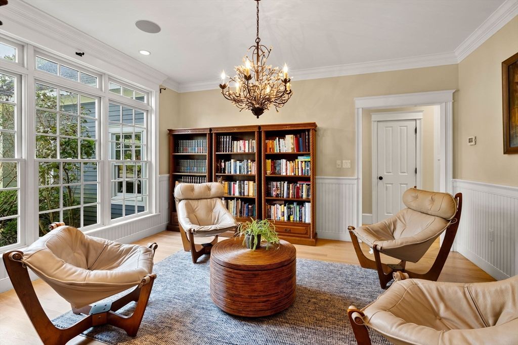 Chandelier, Interior, Recessed Lighting, Wood Texture Flooring