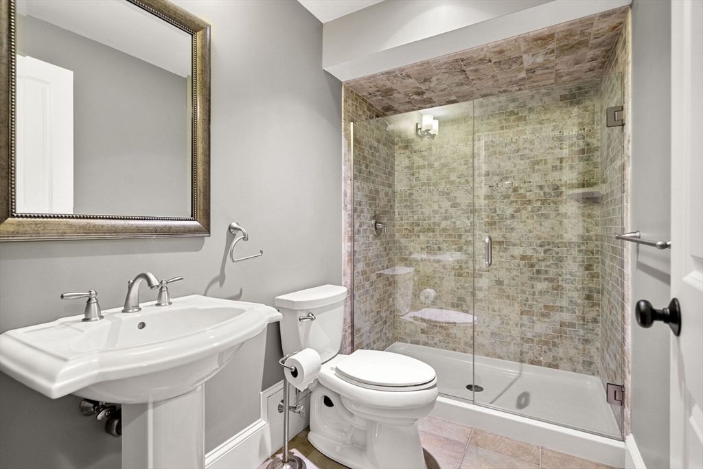 Bathroom, Glass Shower, Interior