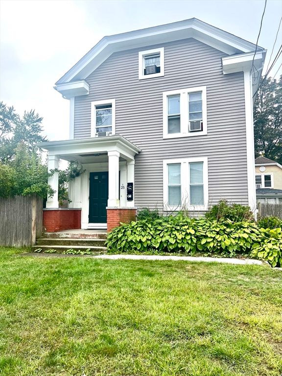 Backyard, Exterior, Facade, Queen Anne Victorian
