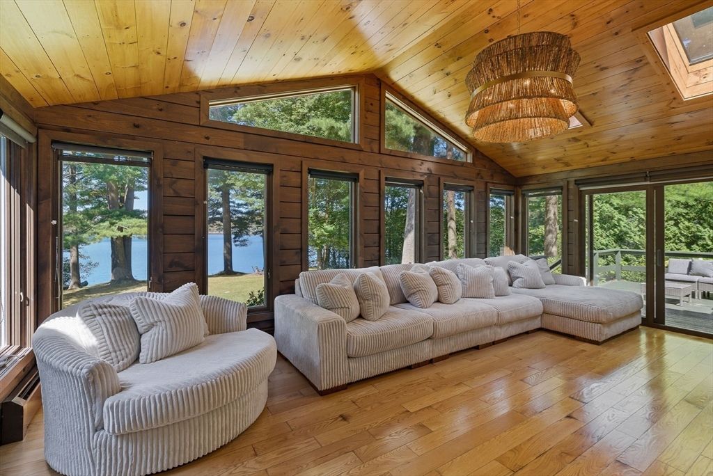 Chandelier, Interior, Living room, Wooden Ceilings, Wood Texture Flooring, Wooden Walls