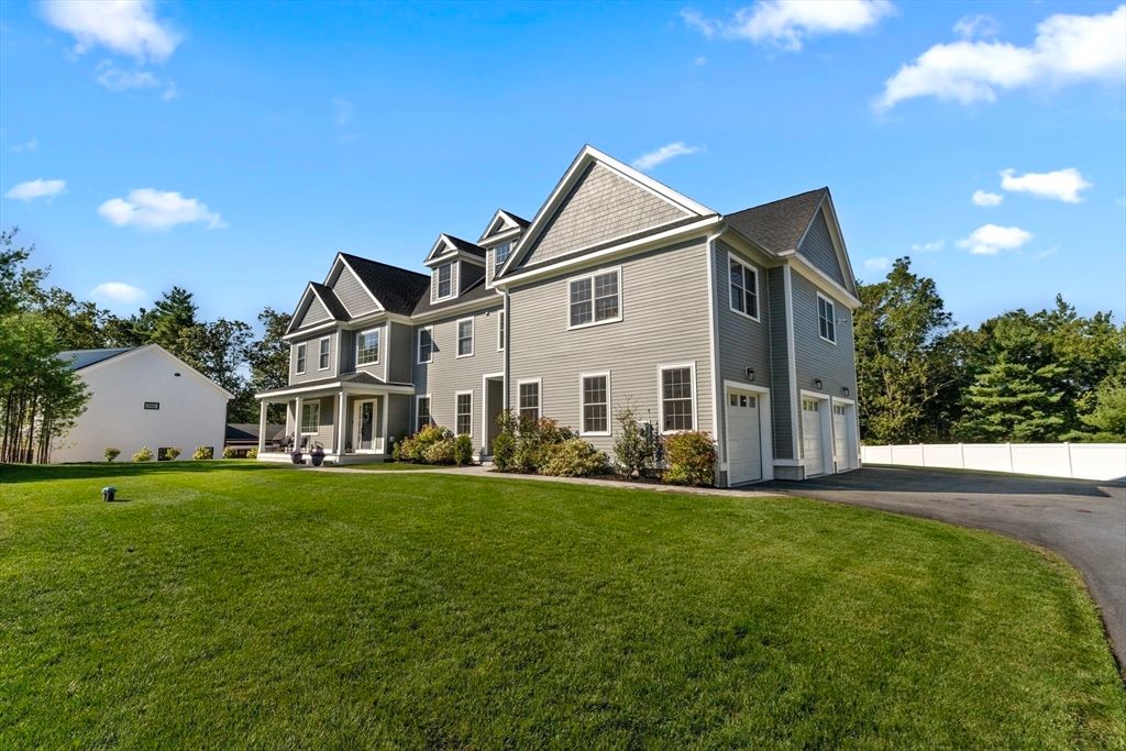 Attached, Backyard, Exterior, Facade, Farmhouse