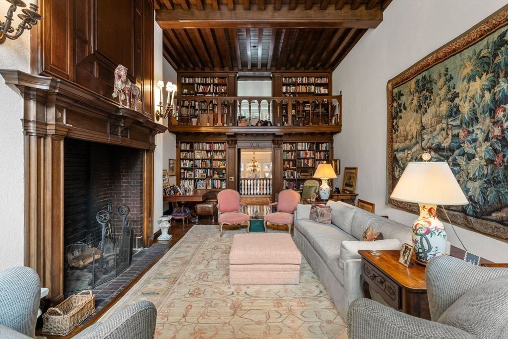 Fireplace, Interior, Living room, Wooden Beams, Wooden Ceilings