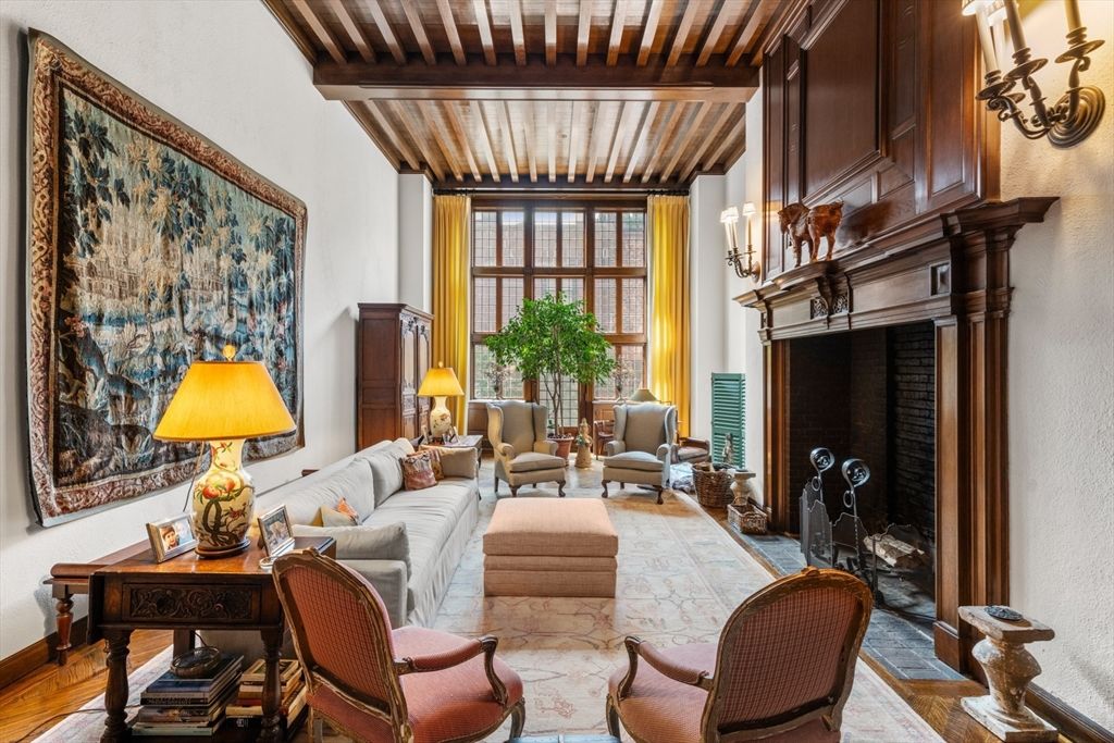 Fireplace, Interior, Living room, Wood Texture Flooring