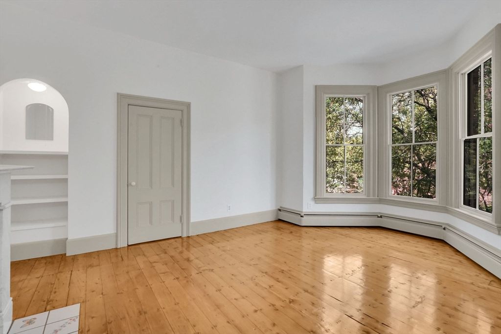 Empty room, Interior, Wood Texture Flooring