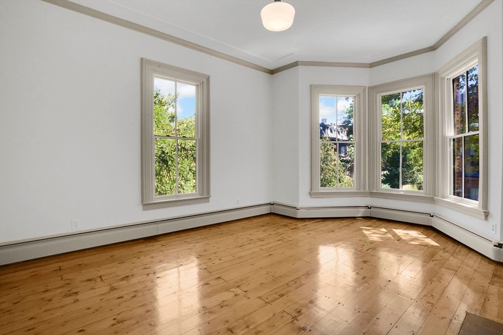 Empty room, Interior, Wood Texture Flooring