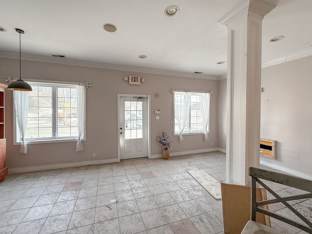 Interior, Marble, Pendant Lights, Recessed Lighting