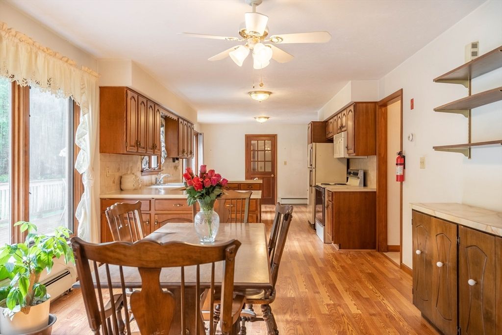 Dining room, Interior, Kitchen, Wood Texture Flooring