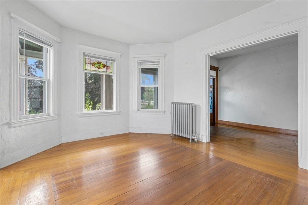 Empty room, Interior, Wood Texture Flooring