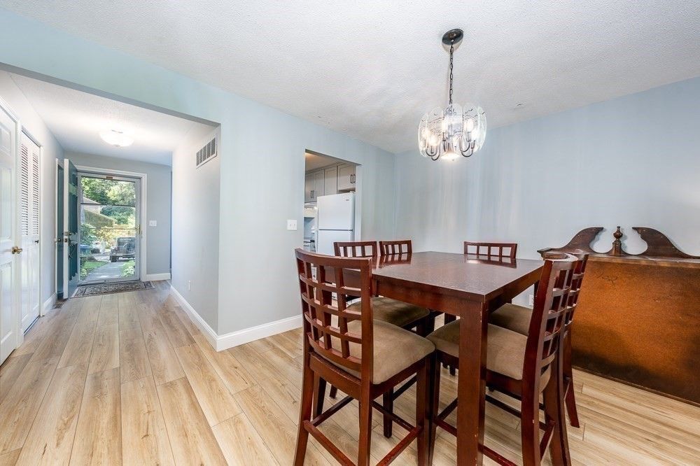 Chandelier, Dining room, Interior, Pendant Lights, Wood Texture Flooring