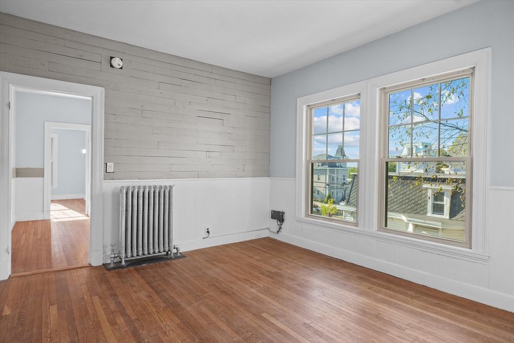 Empty room, Interior, Wood Texture Flooring