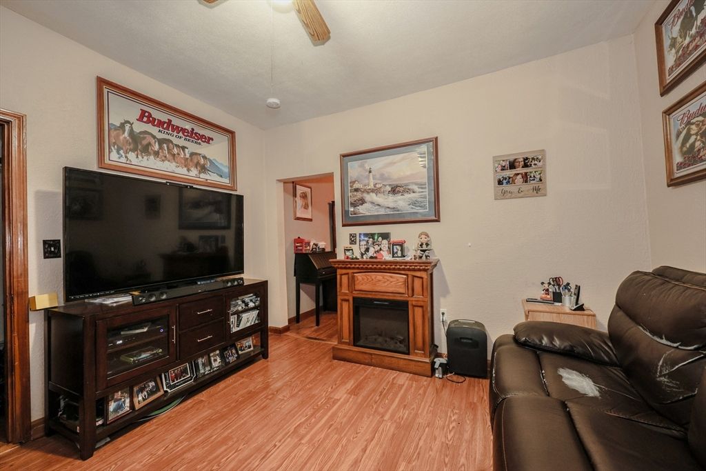 Fireplace, Interior, Wood Texture Flooring