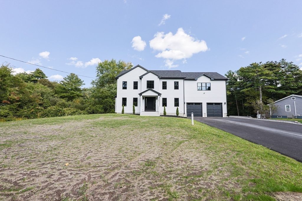 Attached, Backyard, Exterior, Facade, Farmhouse