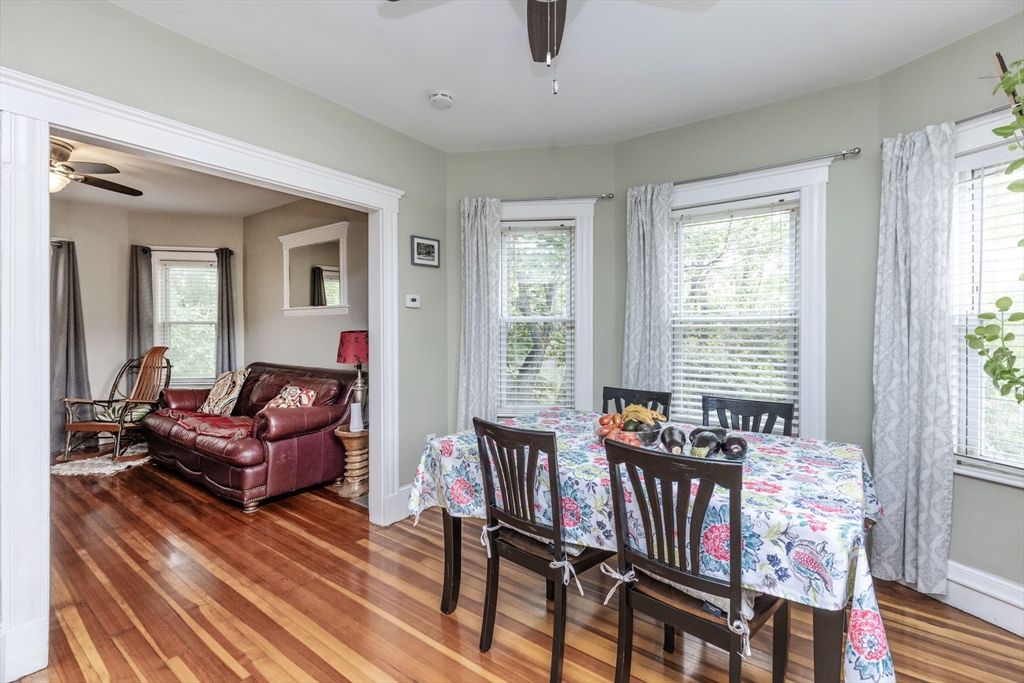 Dining room, Interior, Wood Texture Flooring