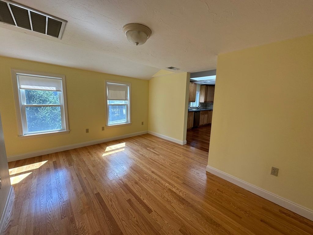 Empty room, Interior, Wood Texture Flooring