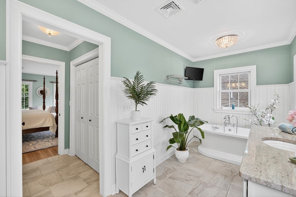 Bathroom, Bedroom, Interior, Marble, Wood Texture Flooring