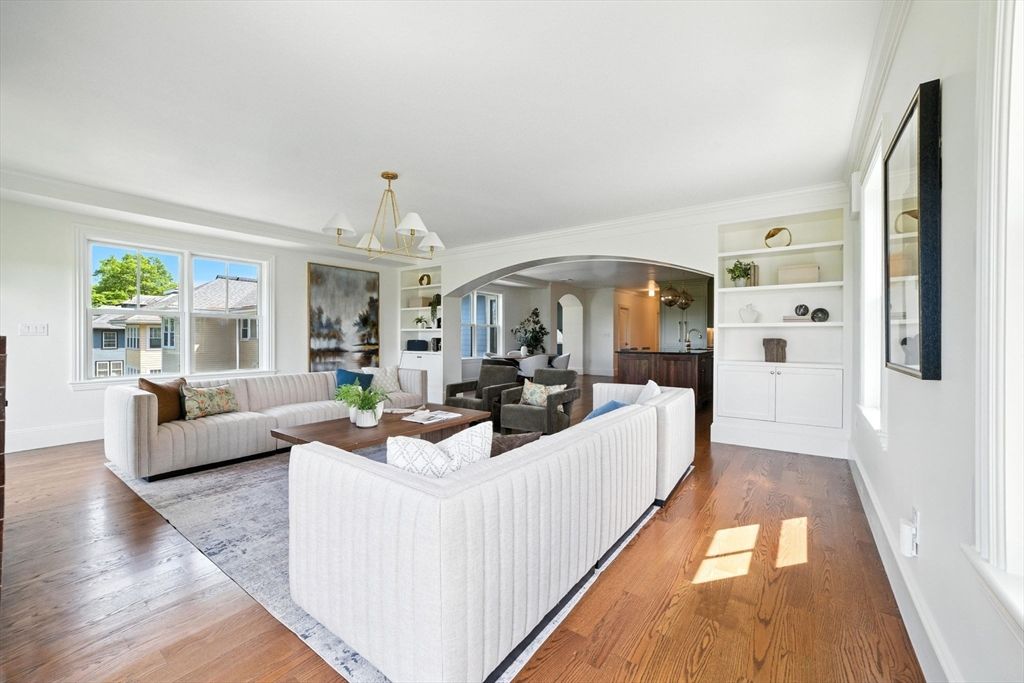 Chandelier, Interior, Living room, Wood Texture Flooring