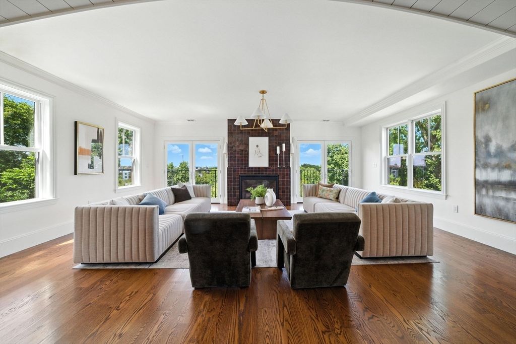 Fireplace, Interior, Living room, Wood Texture Flooring