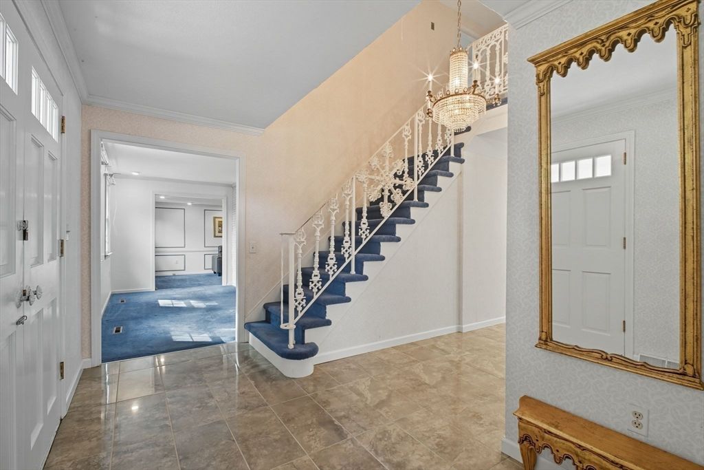 Chandelier, Interior, Recessed Lighting